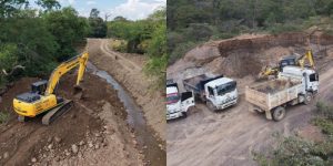 Banco de Maquinaria del Huila atiende emergencias y vías en 9 municipios